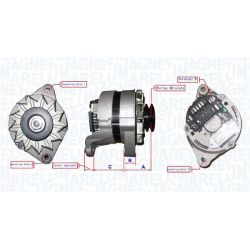 Kintamosios srovės generatorius MAGNETI MARELLI 063730822010