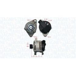 Kintamosios srovės generatorius MAGNETI MARELLI 063731221010