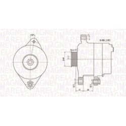Kintamosios srovės generatorius MAGNETI MARELLI 063731258010