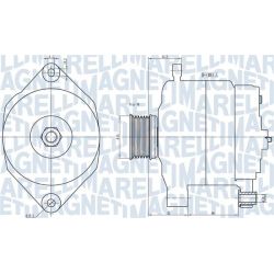 Kintamosios srovės generatorius MAGNETI MARELLI 063731343010