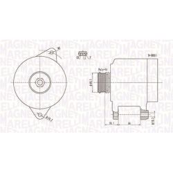 Kintamosios srovės generatorius MAGNETI MARELLI 063731522010