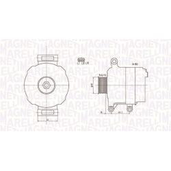 Kintamosios srovės generatorius MAGNETI MARELLI 063731676010