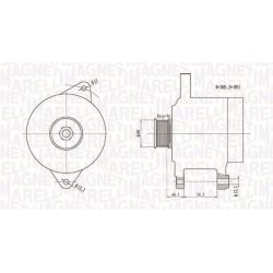 Kintamosios srovės generatorius MAGNETI MARELLI 063731696010