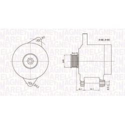 Kintamosios srovės generatorius MAGNETI MARELLI 063731718010