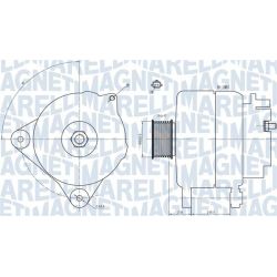 Kintamosios srovės generatorius MAGNETI MARELLI 063731866010