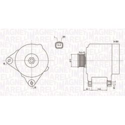 Kintamosios srovės generatorius MAGNETI MARELLI 063732043010