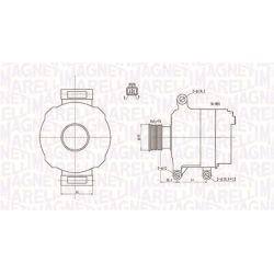 Kintamosios srovės generatorius MAGNETI MARELLI 063732109010