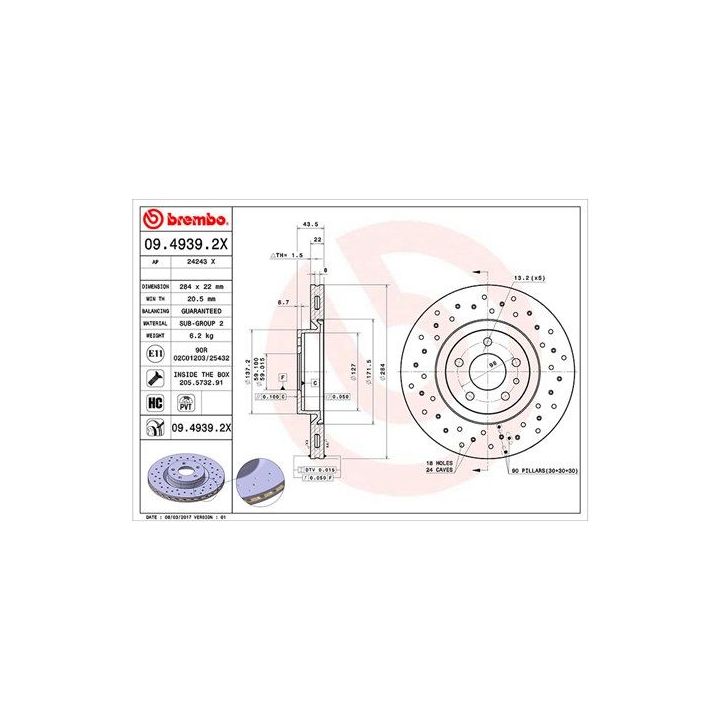 Stabdžių diskas MAGNETI MARELLI 360406000302