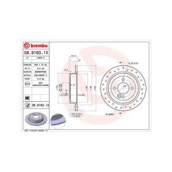 Stabdžių diskas MAGNETI MARELLI 360406002802