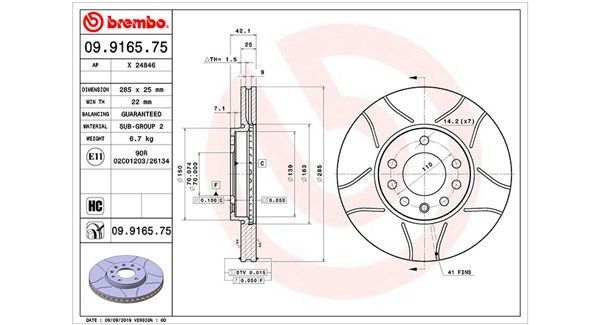 Stabdžių diskas MAGNETI MARELLI 360406008305