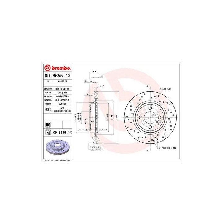 Stabdžių diskas MAGNETI MARELLI 360406017402