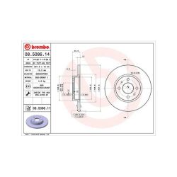 Stabdžių diskas MAGNETI MARELLI 360406021800