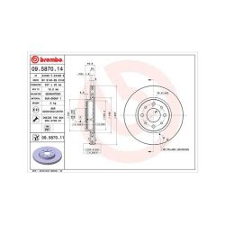 Stabdžių diskas MAGNETI MARELLI 360406021900