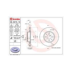 Stabdžių diskas MAGNETI MARELLI 360406022200
