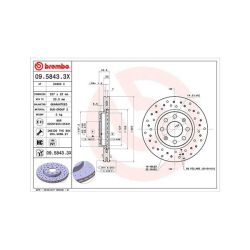 Stabdžių diskas MAGNETI MARELLI 360406024302
