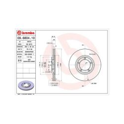 Stabdžių diskas MAGNETI MARELLI 360406026800