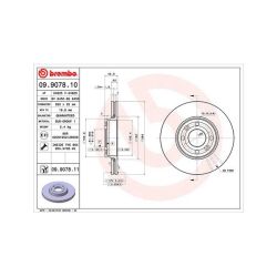Stabdžių diskas MAGNETI MARELLI 360406036600