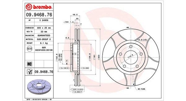 Stabdžių diskas MAGNETI MARELLI 360406056805