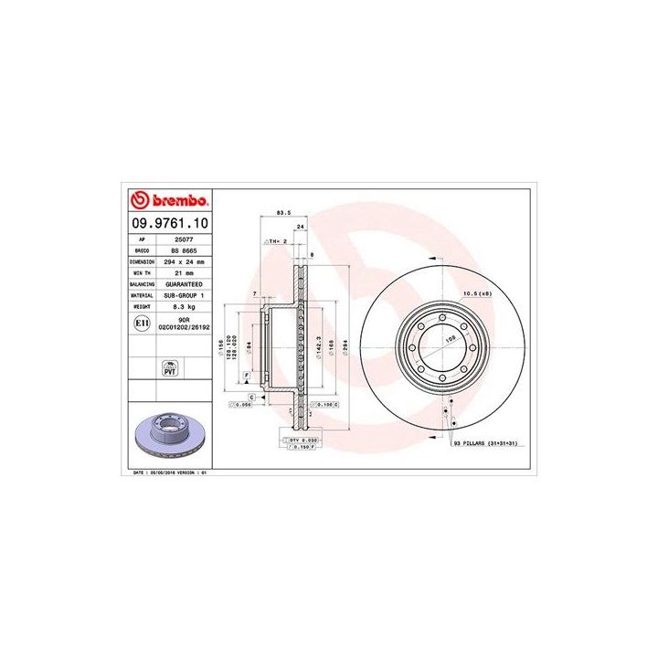 Stabdžių diskas MAGNETI MARELLI 360406058200