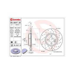 Stabdžių diskas MAGNETI MARELLI 360406069202