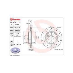 Stabdžių diskas MAGNETI MARELLI 360406090702