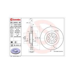 Stabdžių diskas MAGNETI MARELLI 360406106800