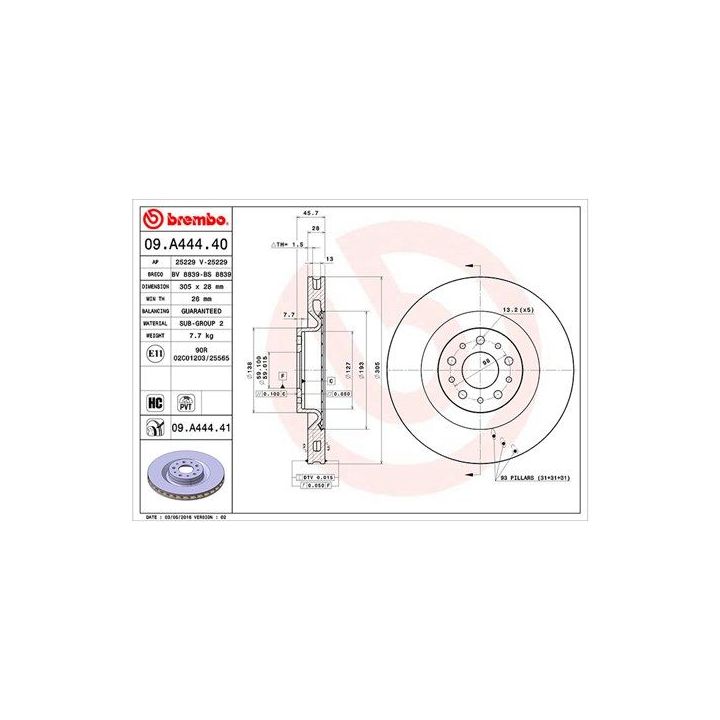 Stabdžių diskas MAGNETI MARELLI 360406106800