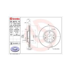 Stabdžių diskas MAGNETI MARELLI 360406110000