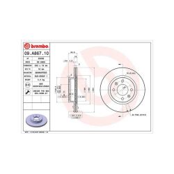 Stabdžių diskas MAGNETI MARELLI 360406112000