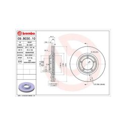 Stabdžių diskas MAGNETI MARELLI 360406125300