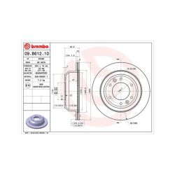 Stabdžių diskas MAGNETI MARELLI 360406125500