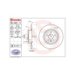 Stabdžių diskas MAGNETI MARELLI 360406138801