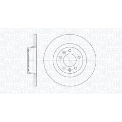 Stabdžių diskas MAGNETI MARELLI 361302040105