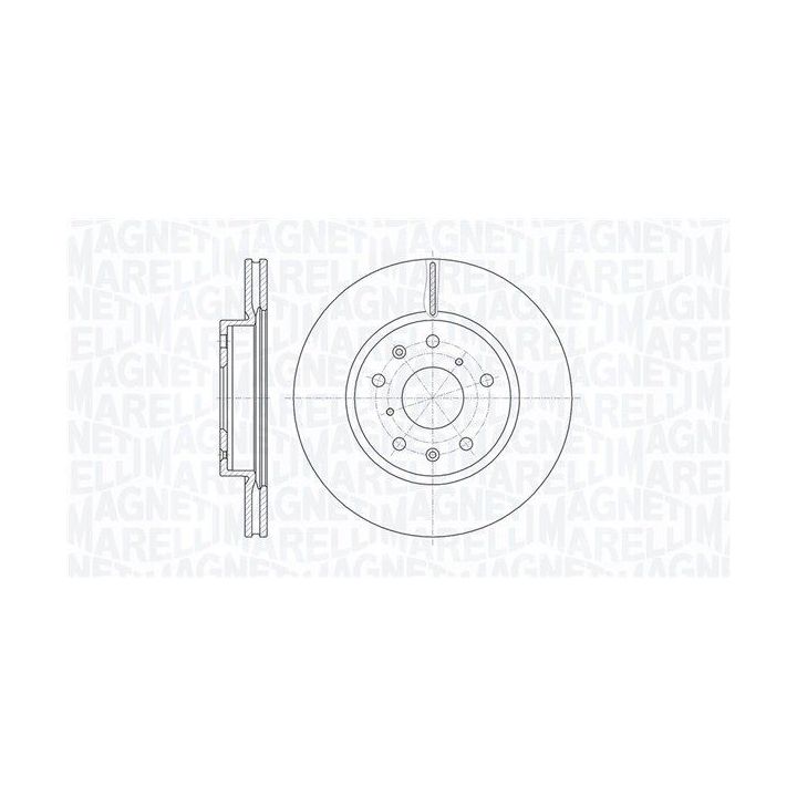 Stabdžių diskas MAGNETI MARELLI 361302040120