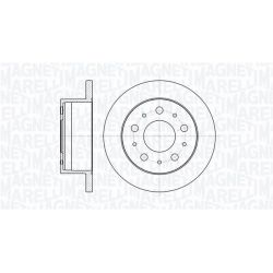 Stabdžių diskas MAGNETI MARELLI 361302040135