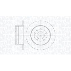 Stabdžių diskas MAGNETI MARELLI 361302040137