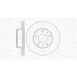 Stabdžių diskas MAGNETI MARELLI 361302040168