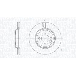 Stabdžių diskas MAGNETI MARELLI 361302040182