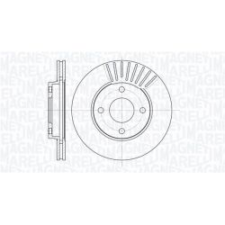 Stabdžių diskas MAGNETI MARELLI 361302040206