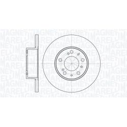 Stabdžių diskas MAGNETI MARELLI 361302040213