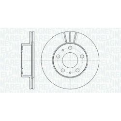 Stabdžių diskas MAGNETI MARELLI 361302040228