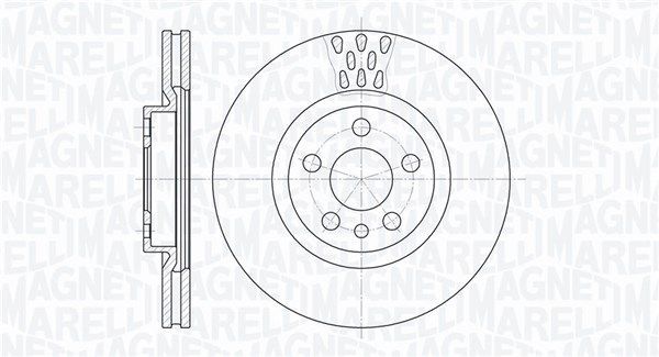 Stabdžių diskas MAGNETI MARELLI 361302040248