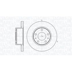 Stabdžių diskas MAGNETI MARELLI 361302040251