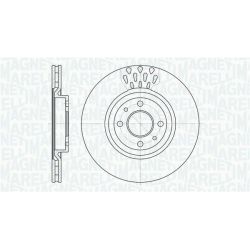 Stabdžių diskas MAGNETI MARELLI 361302040252
