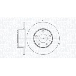 Stabdžių diskas MAGNETI MARELLI 361302040253