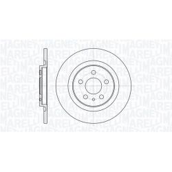 Stabdžių diskas MAGNETI MARELLI 361302040269