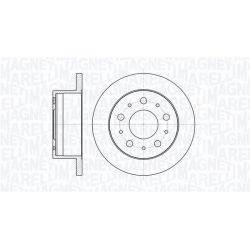 Stabdžių diskas MAGNETI MARELLI 361302040271