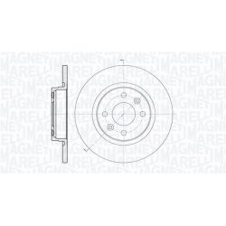 Stabdžių diskas MAGNETI MARELLI 361302040327
