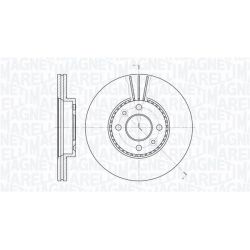Stabdžių diskas MAGNETI MARELLI 361302040338