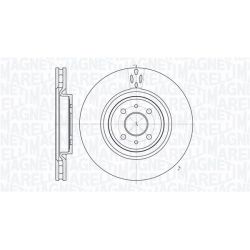 Stabdžių diskas MAGNETI MARELLI 361302040360